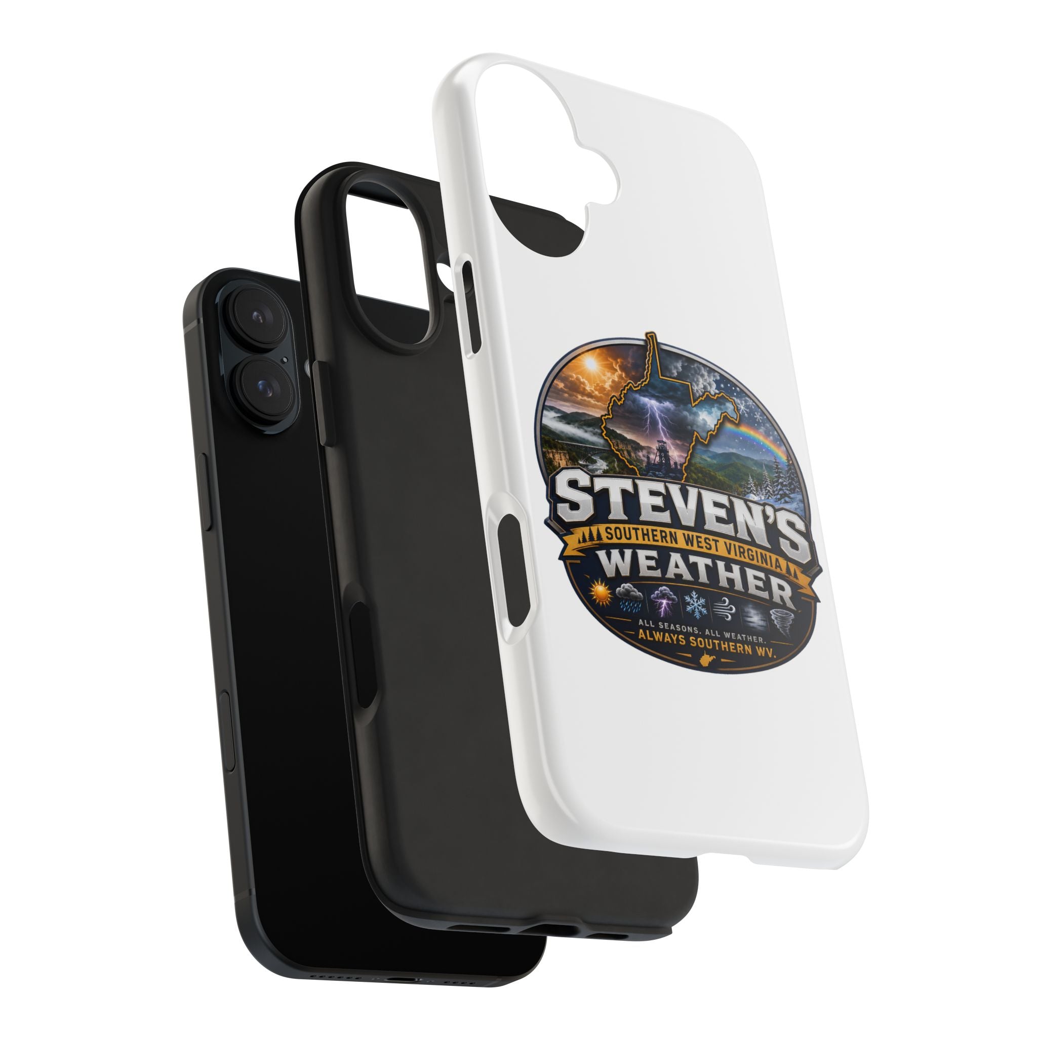 Tough Phone Case — "Steven's Weather" Southern West Virginia Storm Scenic Design
