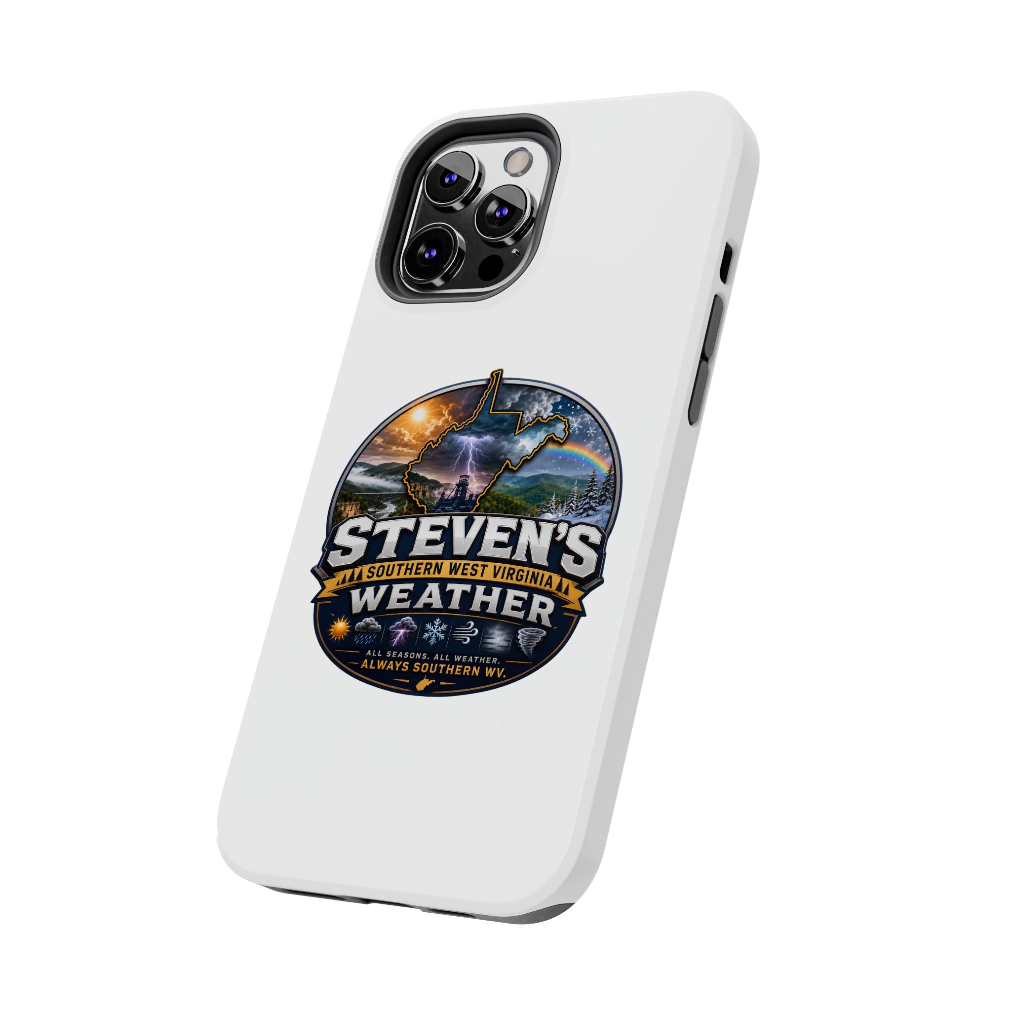 Tough Phone Case — "Steven's Weather" Southern West Virginia Storm Scenic Design
