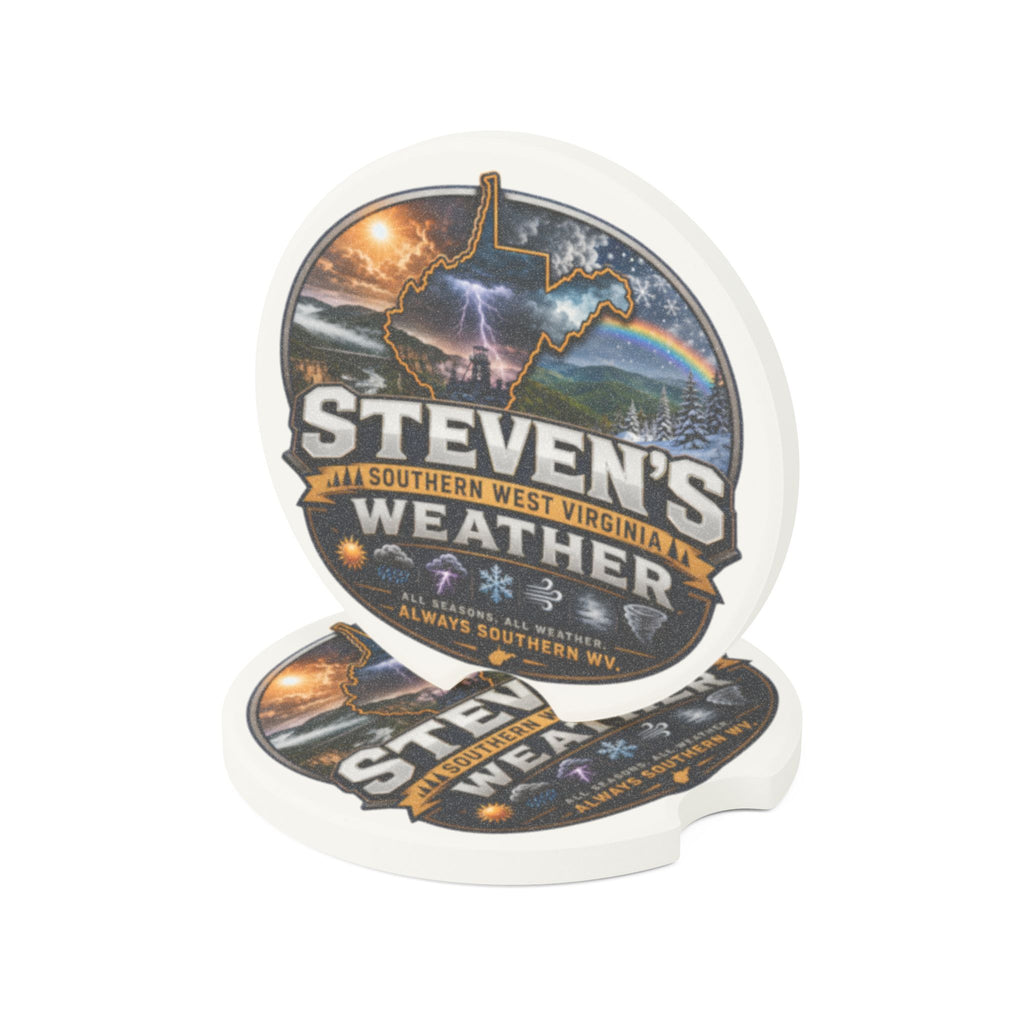 Soapstone Car Coaster - Steven's Southern WV Weather