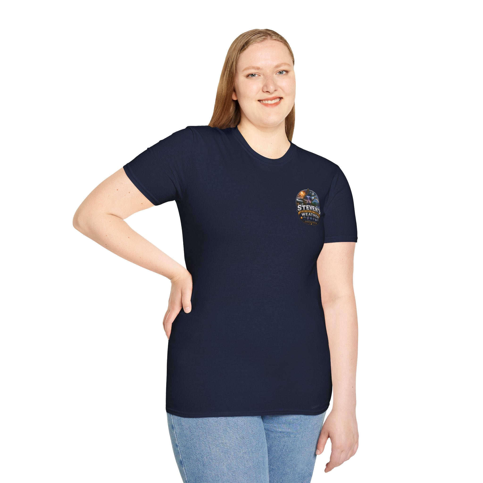 Unisex Soft-Style T-Shirt - Steven's Southern WV Weather Logo
