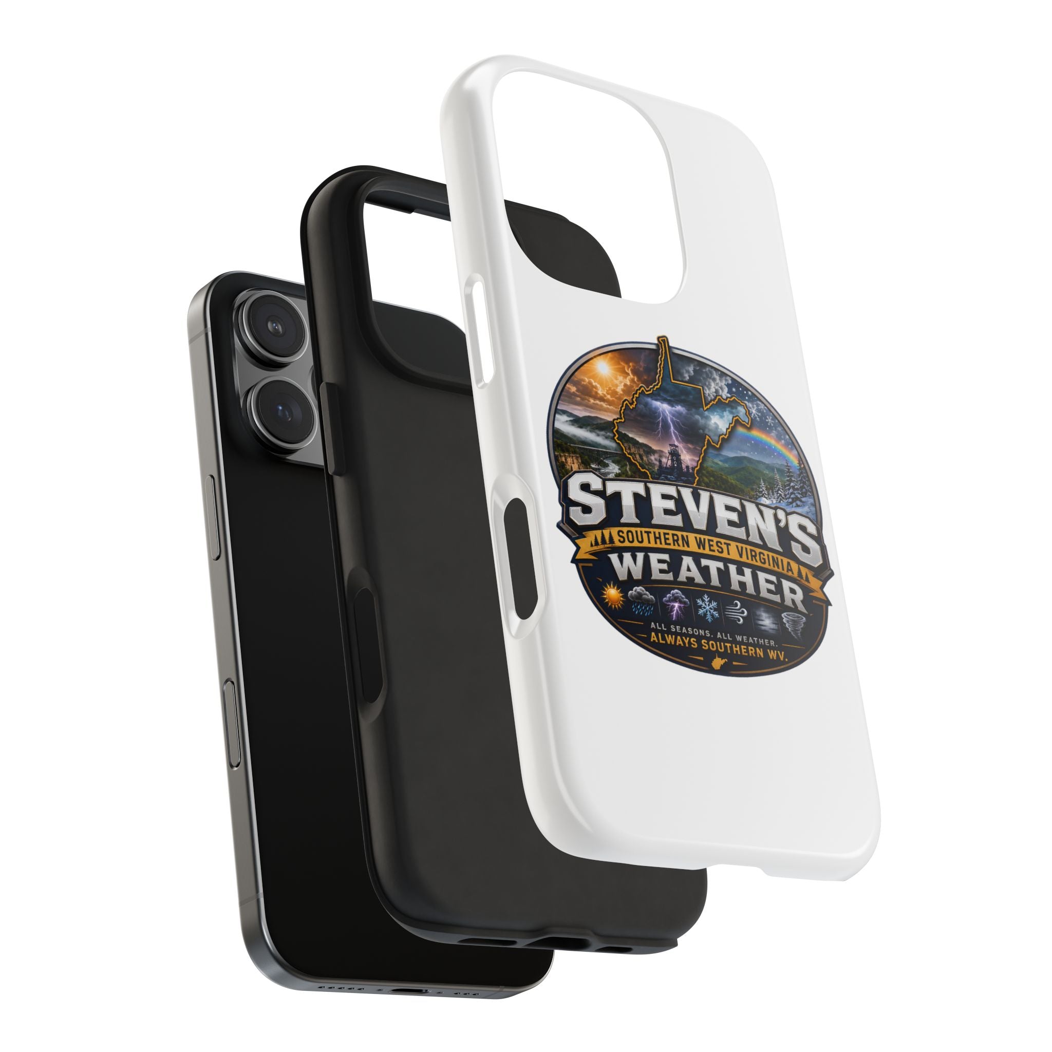 Tough Phone Case — "Steven's Weather" Southern West Virginia Storm Scenic Design