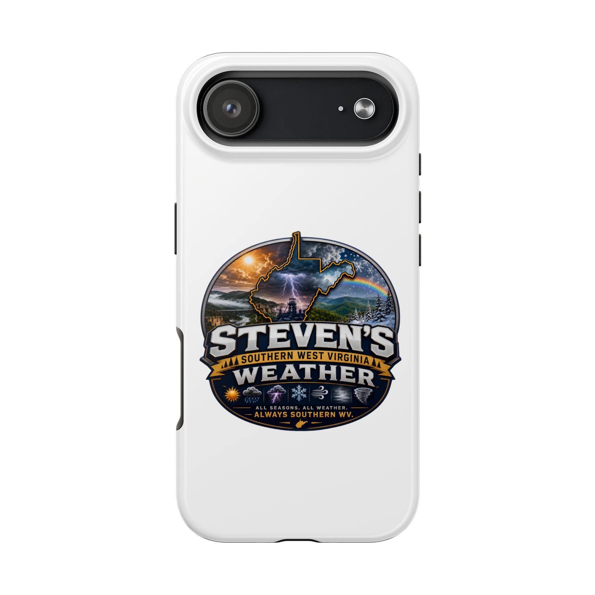 Tough Phone Case — "Steven's Weather" Southern West Virginia Storm Scenic Design