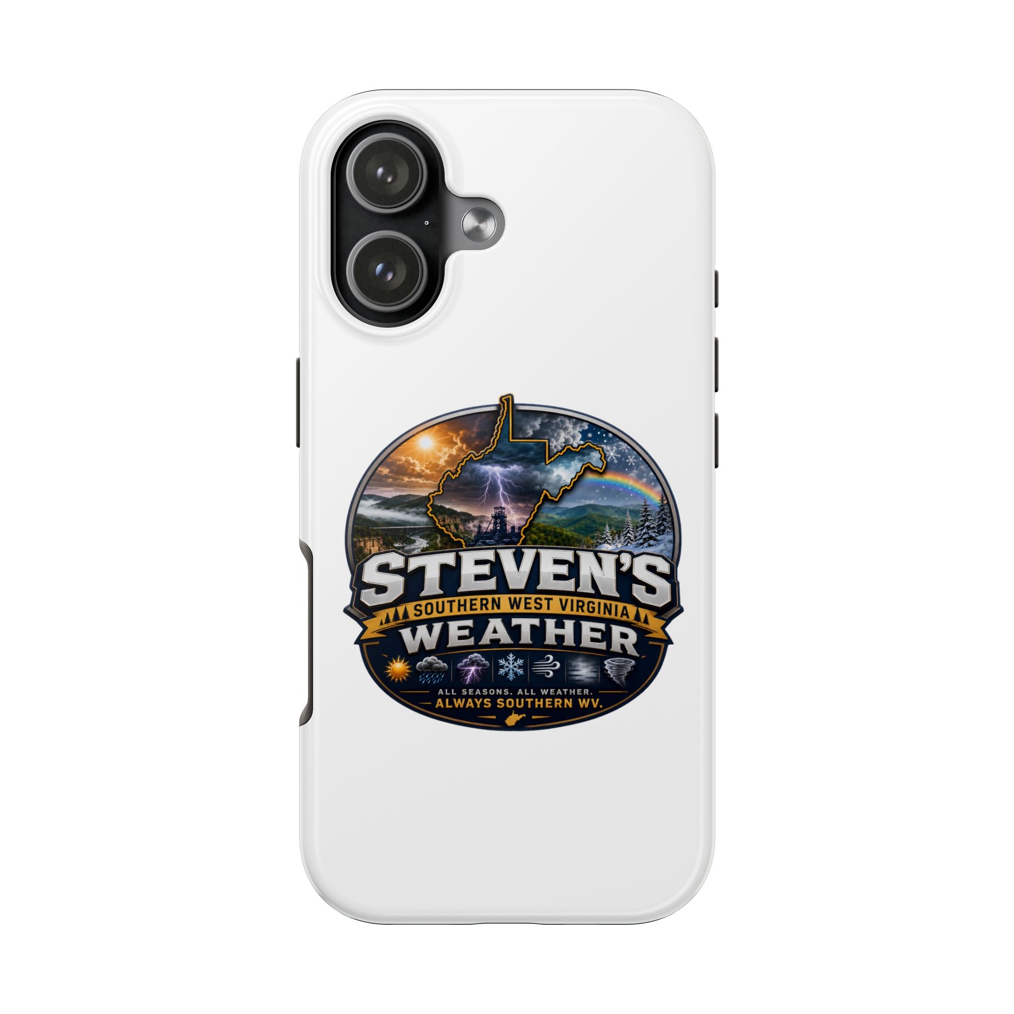 Tough Phone Case — "Steven's Weather" Southern West Virginia Storm Scenic Design