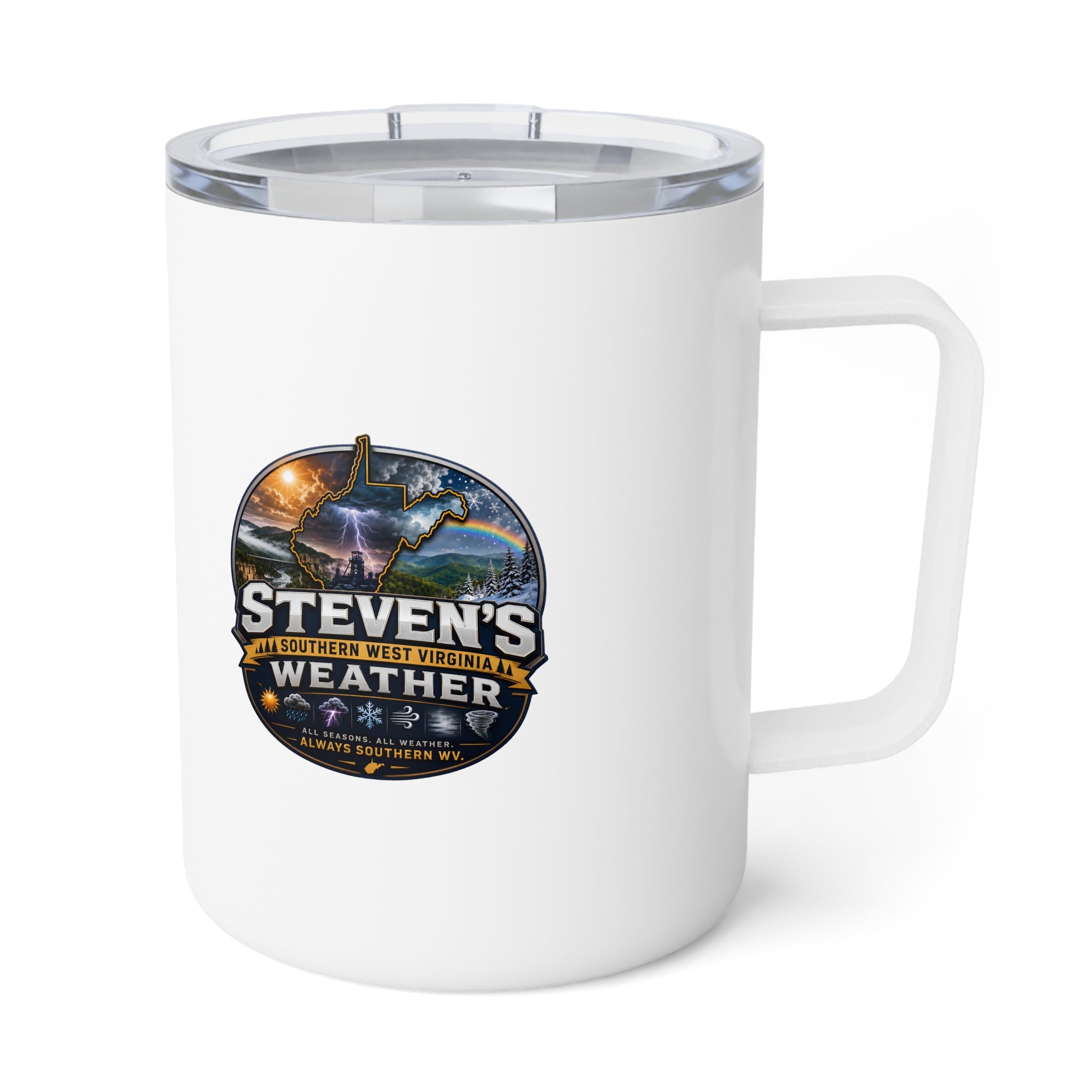 Insulated Coffee Mug, 10oz