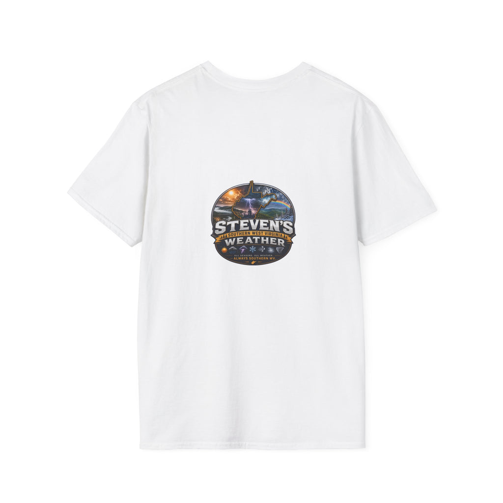Unisex Soft-Style T-Shirt - Steven's Southern WV Weather Logo