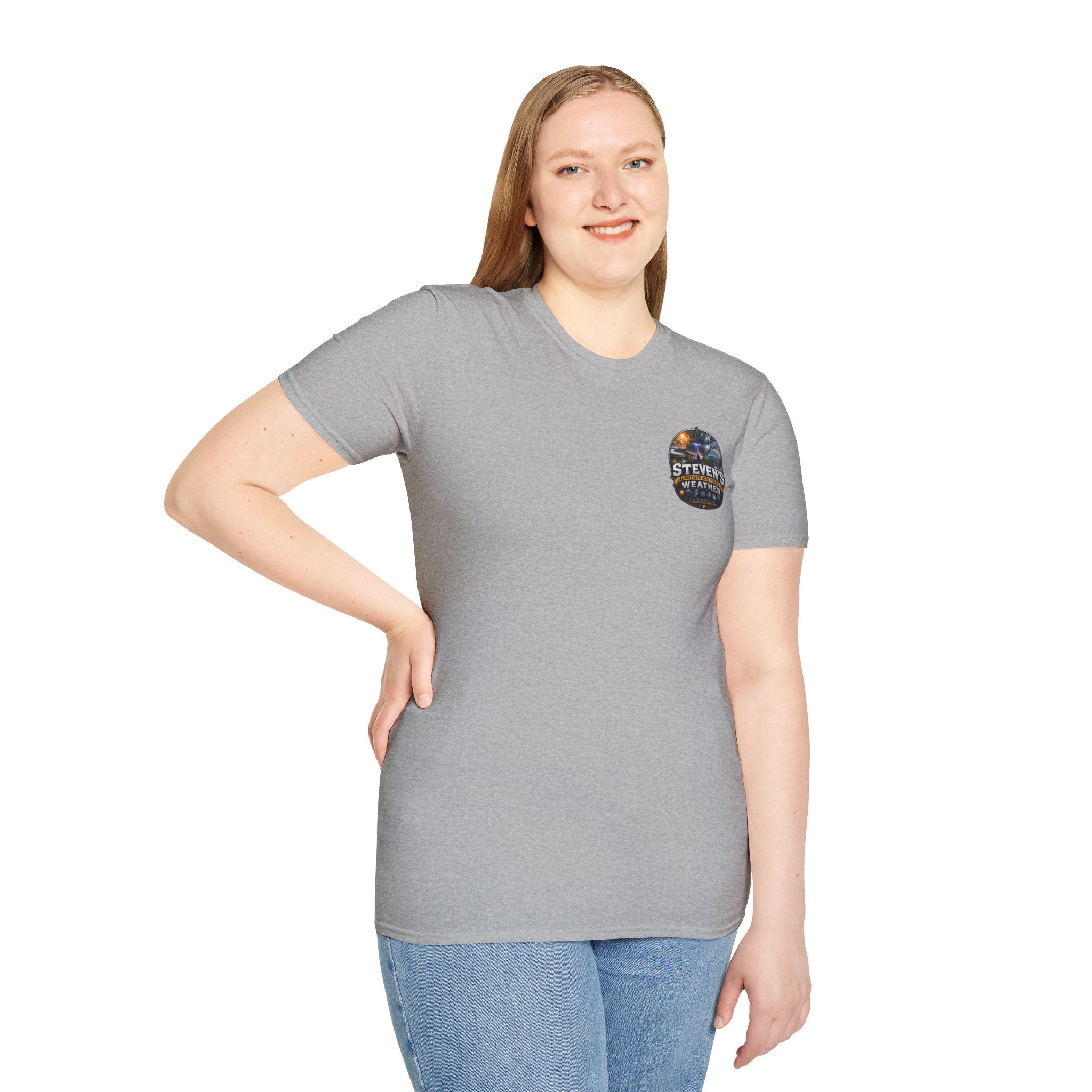 Unisex Soft-Style T-Shirt - Steven's Southern WV Weather Logo