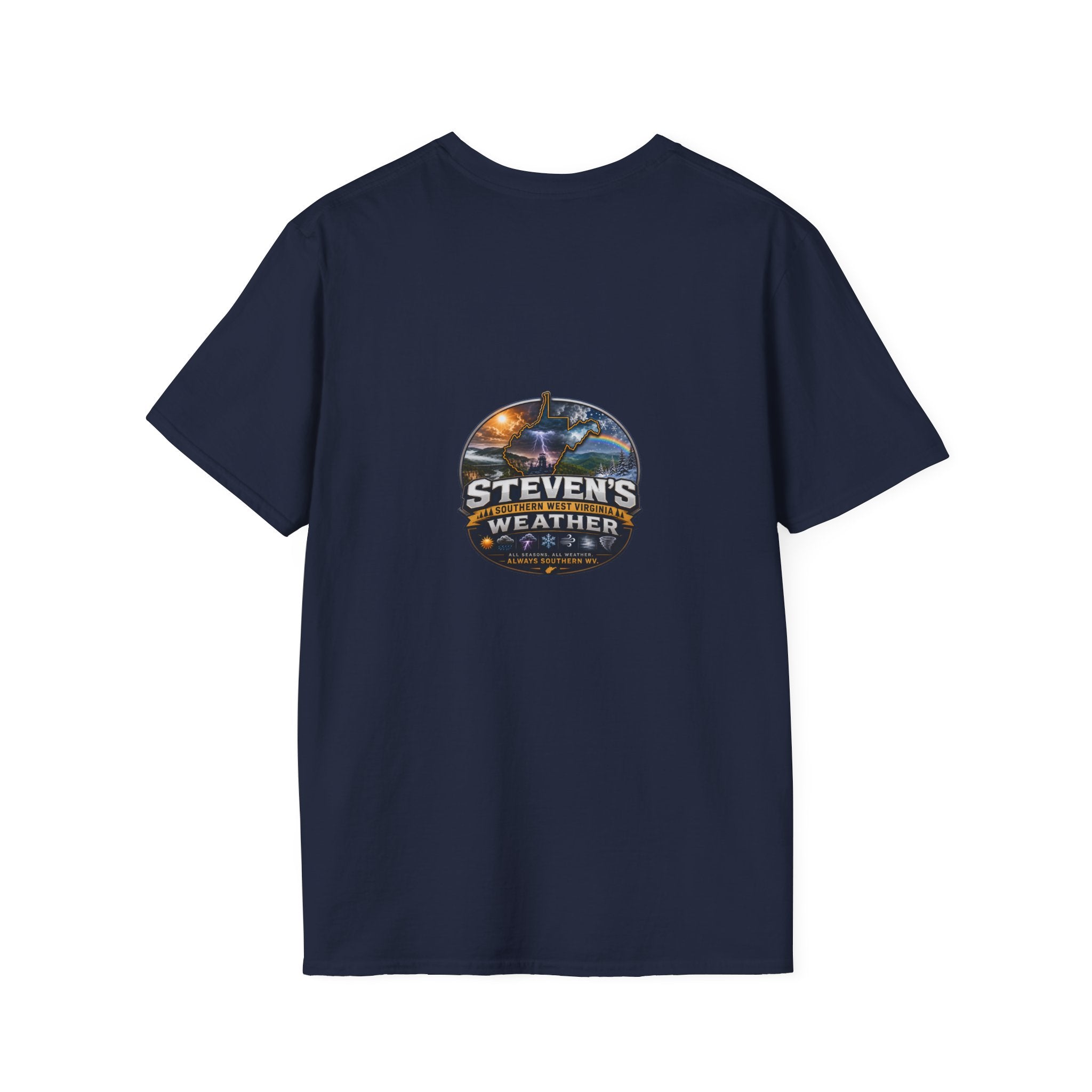 Unisex Soft-Style T-Shirt - Steven's Southern WV Weather Logo