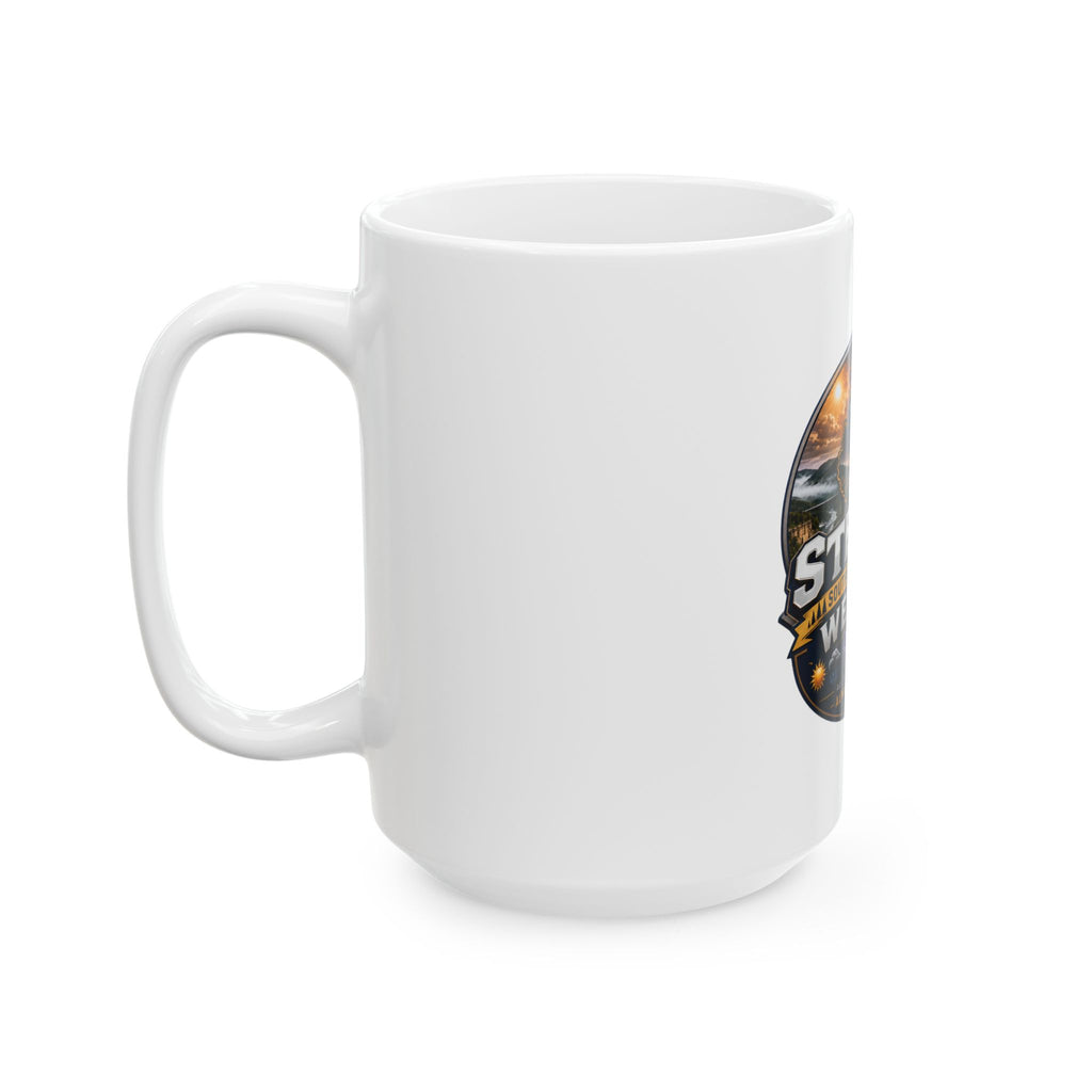 Custom "Steven's Southern West Virginia Weather" Ceramic Mug — Personalized Local Weather Gift (11oz, 15oz)