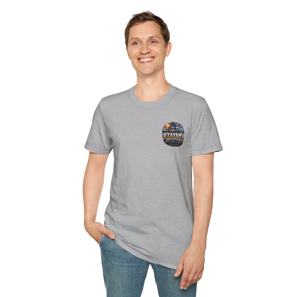 Unisex Soft-Style T-Shirt - Steven's Southern WV Weather Logo