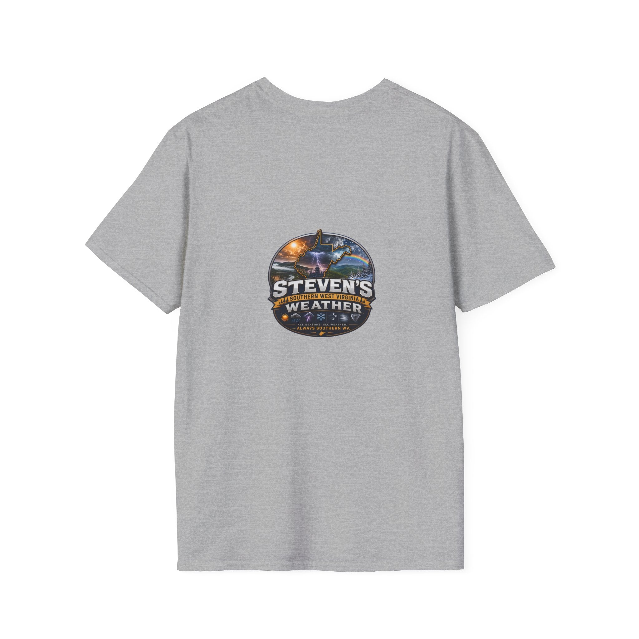 Unisex Soft-Style T-Shirt - Steven's Southern WV Weather Logo