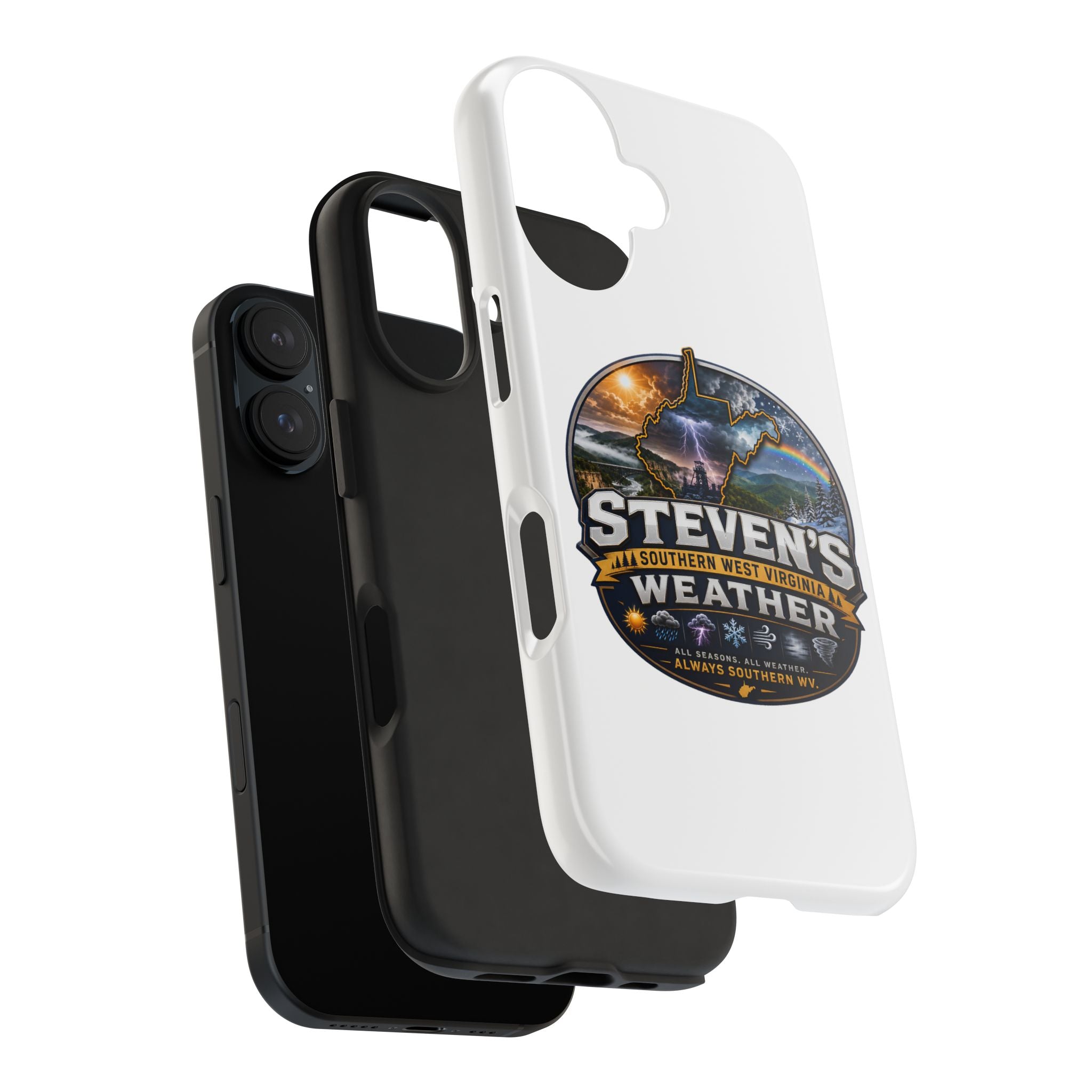 Tough Phone Case — "Steven's Weather" Southern West Virginia Storm Scenic Design