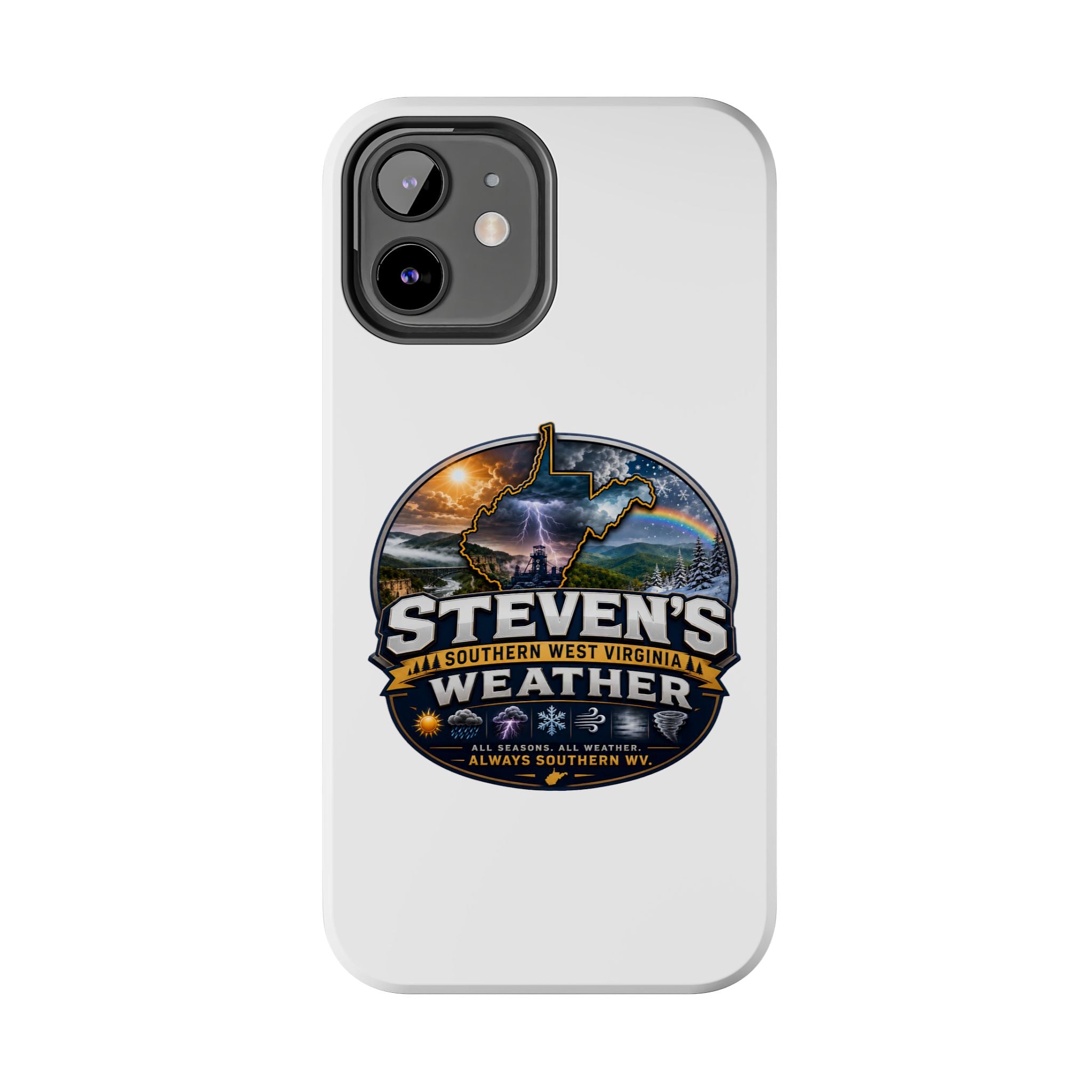 Tough Phone Case — "Steven's Weather" Southern West Virginia Storm Scenic Design