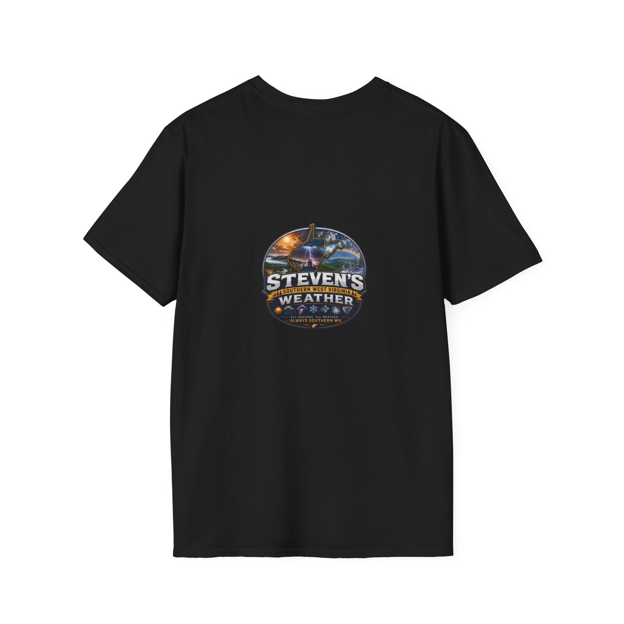 Unisex Soft-Style T-Shirt - Steven's Southern WV Weather Logo