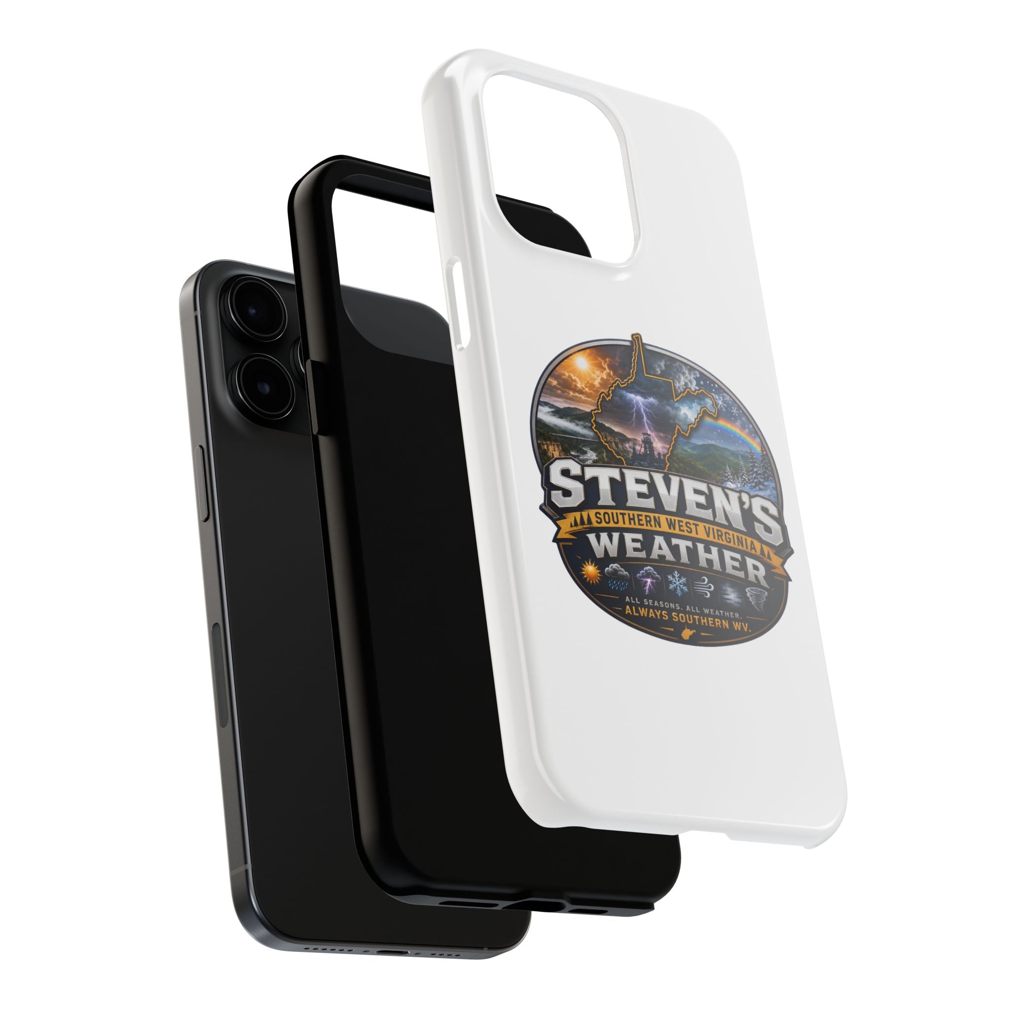 Tough Phone Case — "Steven's Weather" Southern West Virginia Storm Scenic Design