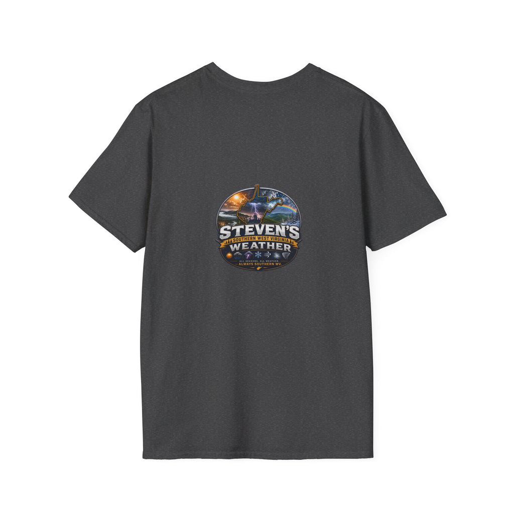 Unisex Soft-Style T-Shirt - Steven's Southern WV Weather Logo