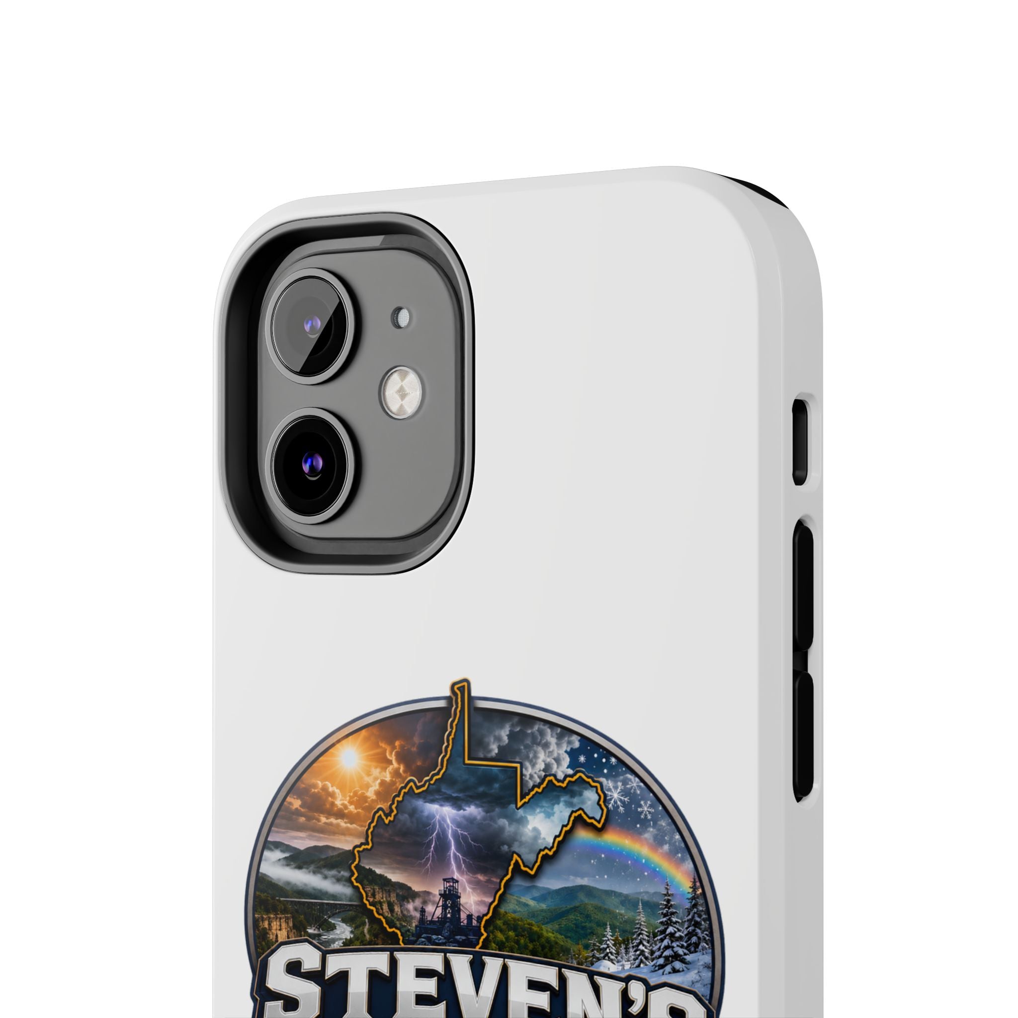 Tough Phone Case — "Steven's Weather" Southern West Virginia Storm Scenic Design