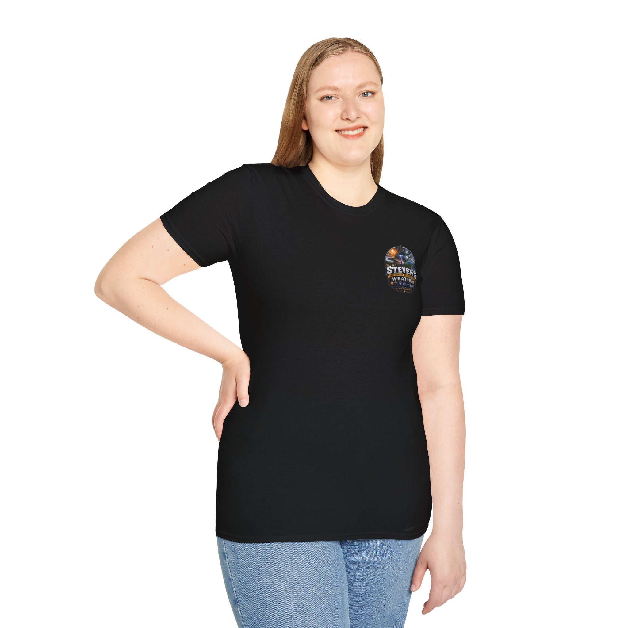 Unisex Soft-Style T-Shirt - Steven's Southern WV Weather Logo