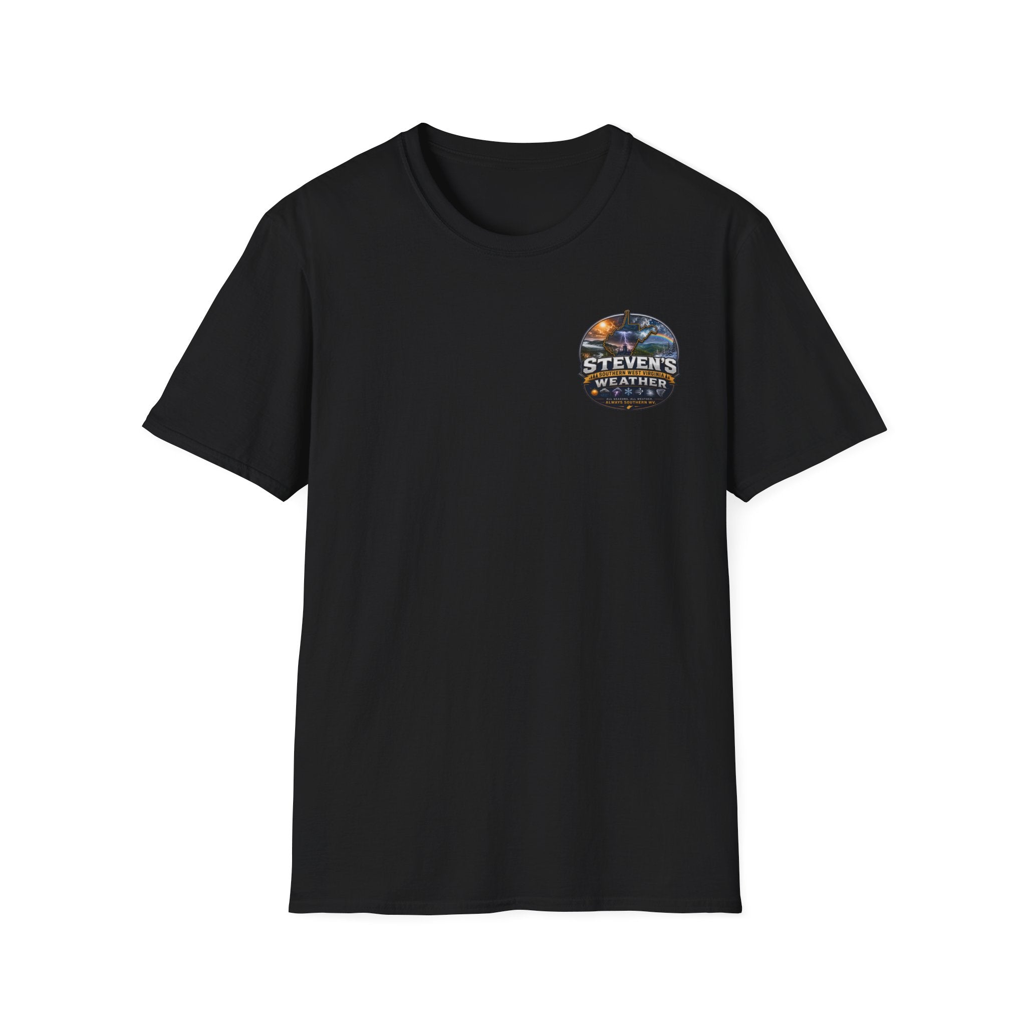 Unisex Soft-Style T-Shirt - Steven's Southern WV Weather Logo