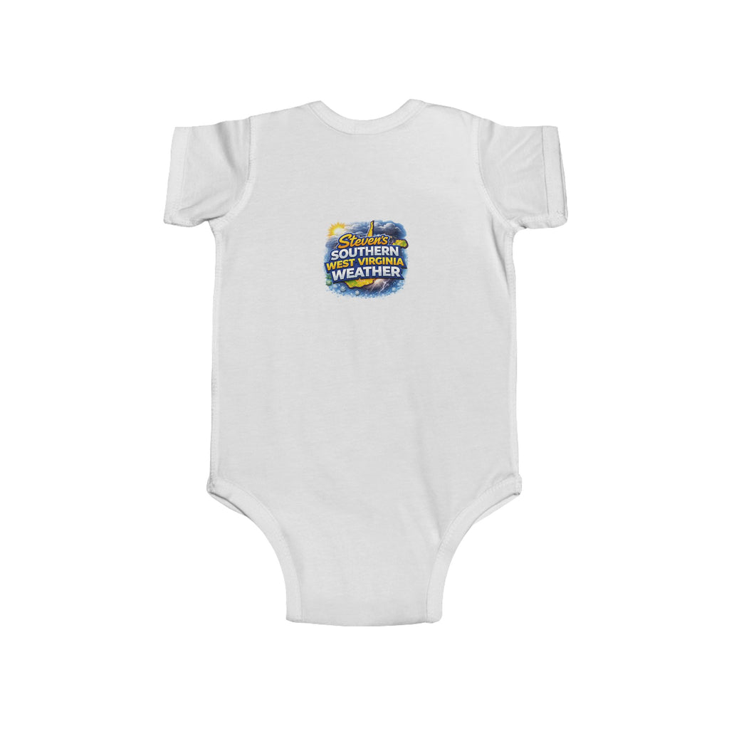 Infant Bodysuit - 'Steven's Weather' Southern Weather Graphic Baby Onesie