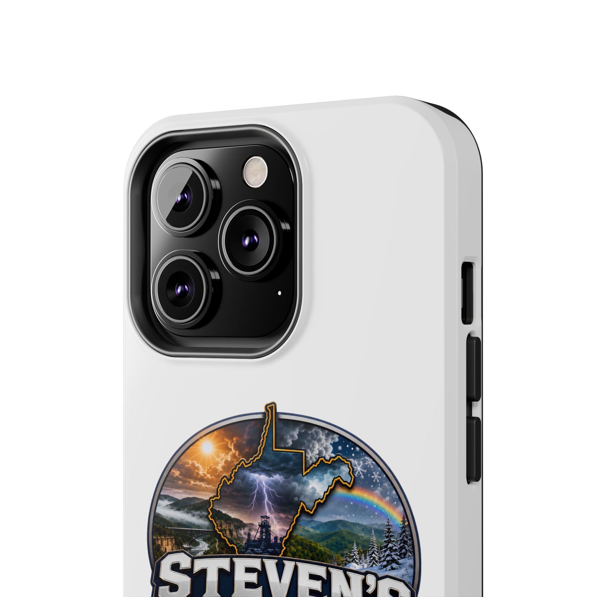 Tough Phone Case — "Steven's Weather" Southern West Virginia Storm Scenic Design