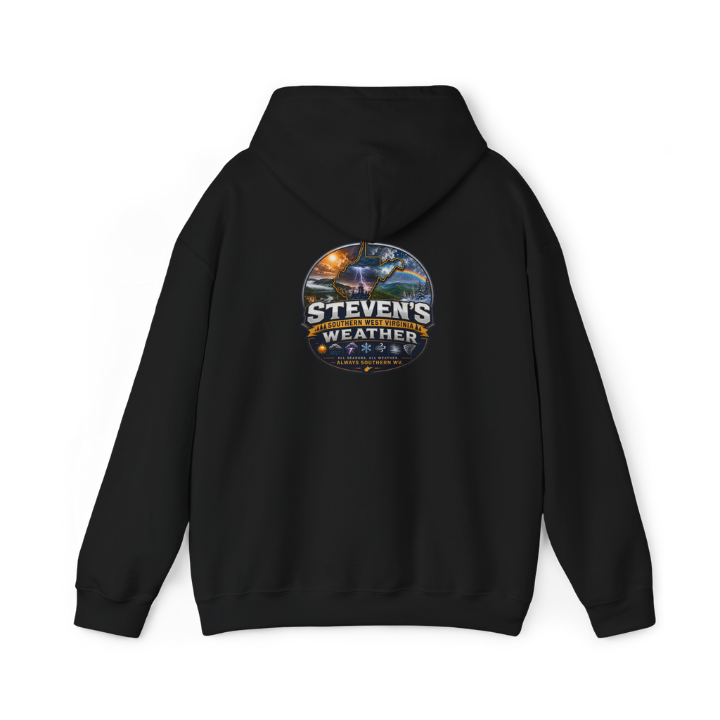 Steven's Southern West Virginia Weather Hoodie — Unisex Heavy Cotton Crewneck