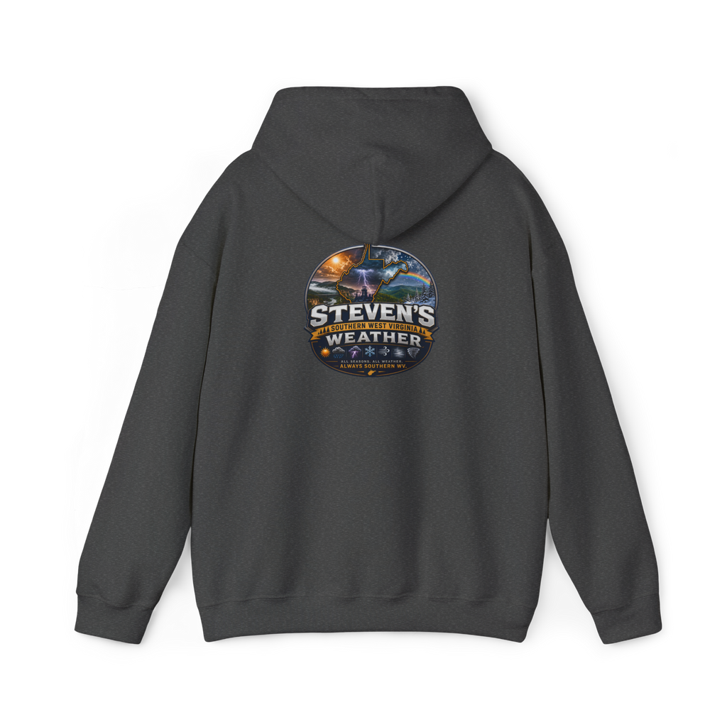 Steven's Southern West Virginia Weather Hoodie — Unisex Heavy Cotton Crewneck
