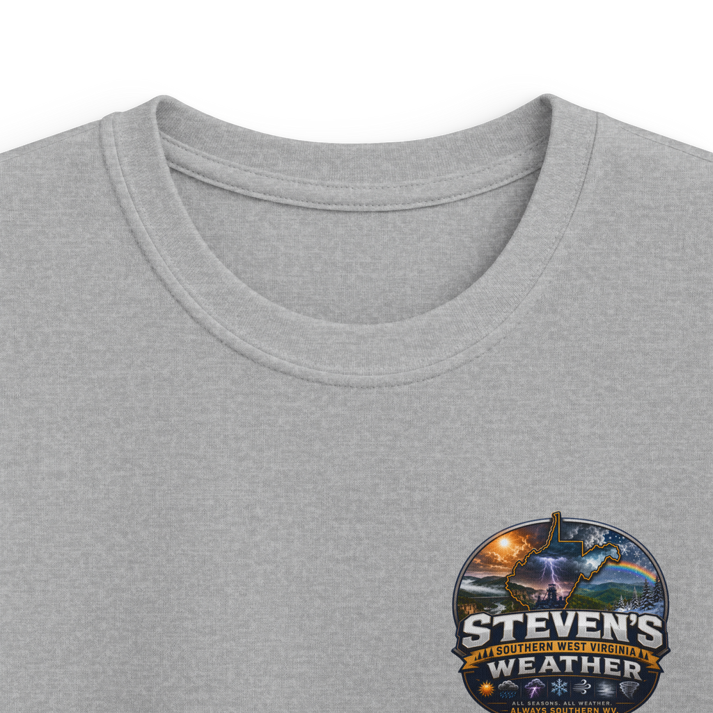 Steven's Southern West Virginia Weather - Kids Soft-Style T-Shirt