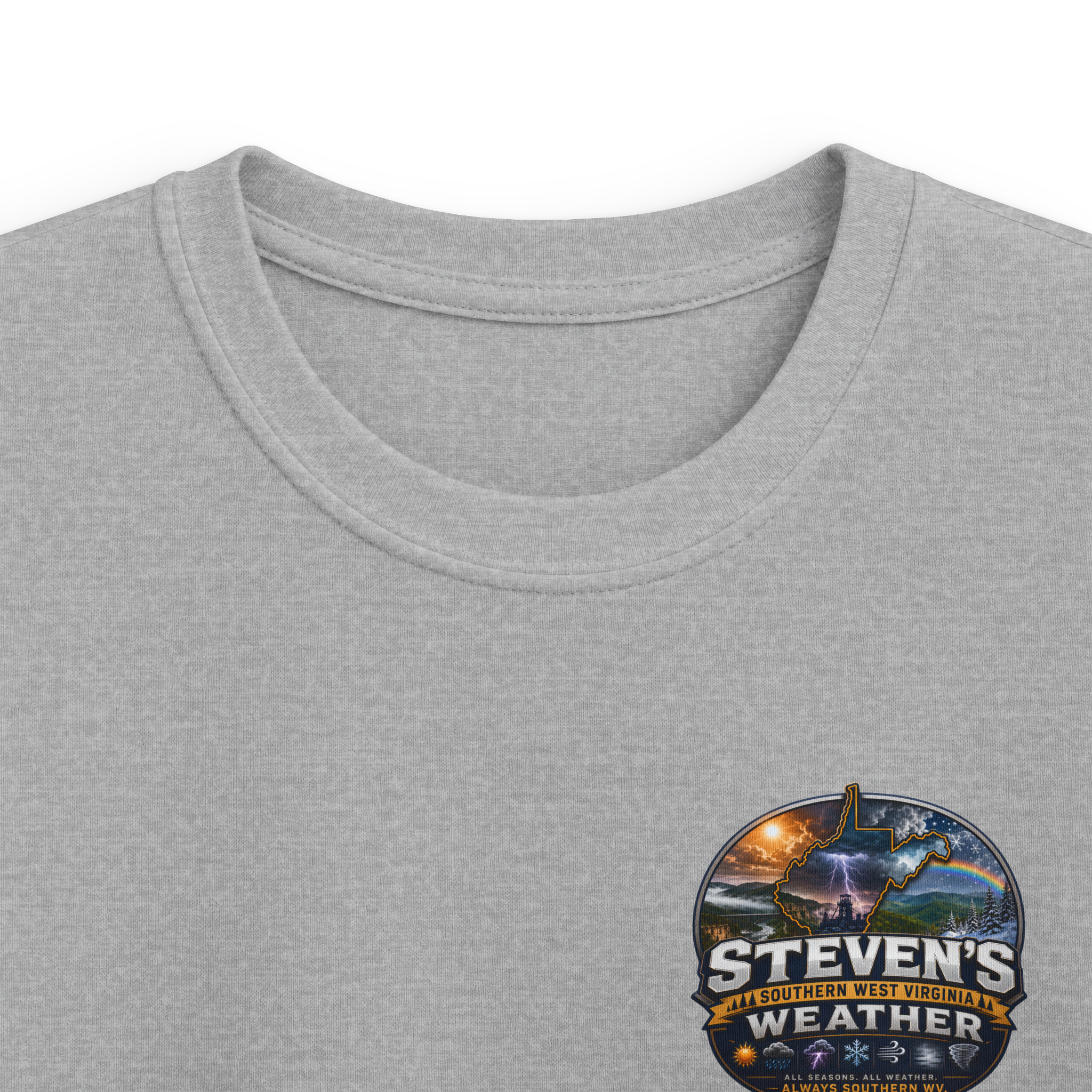 Steven's Southern West Virginia Weather - Kids Soft-Style T-Shirt
