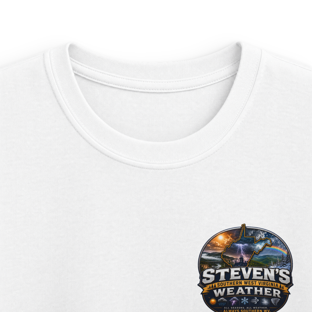 Steven's Southern West Virginia Weather - Kids Soft-Style T-Shirt