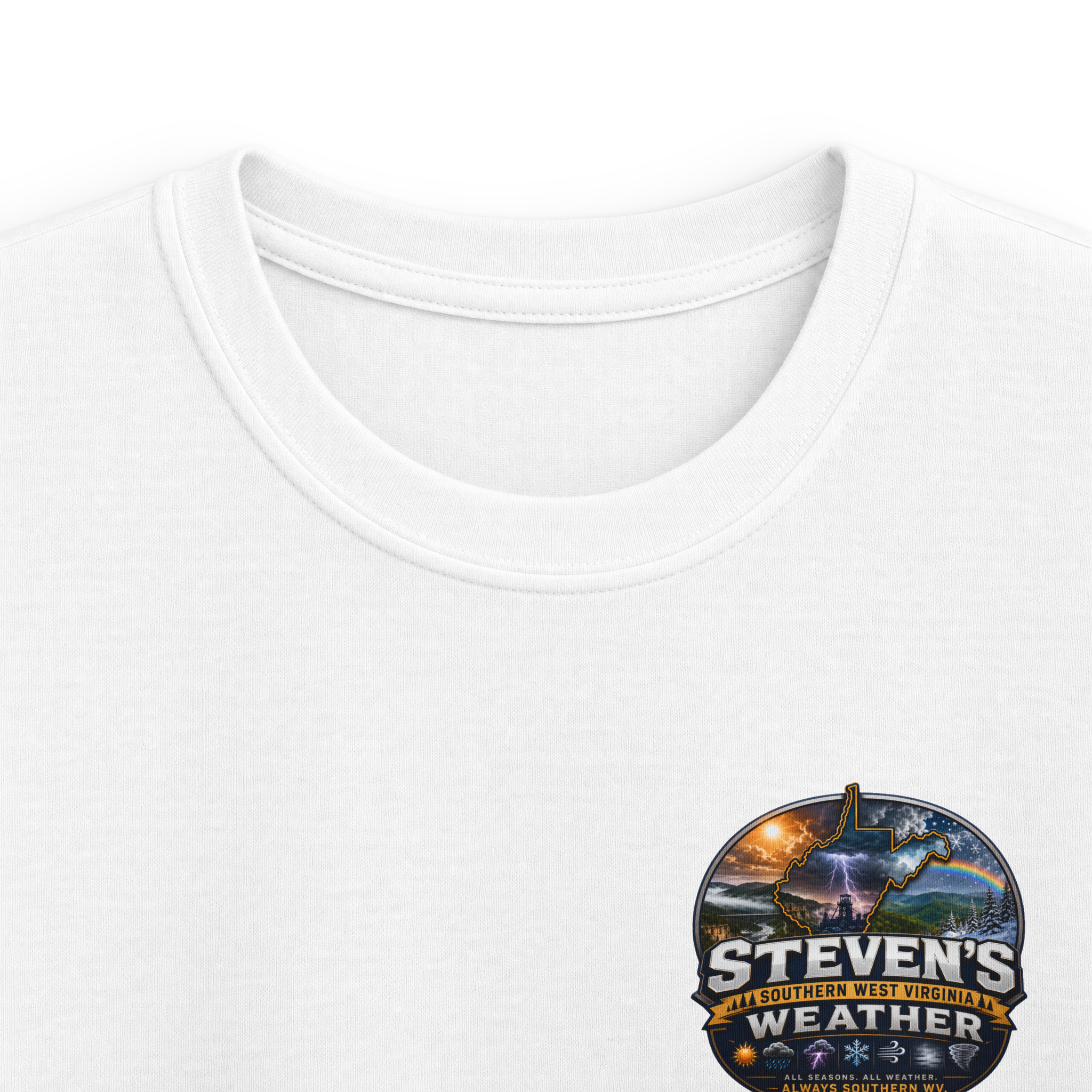 Steven's Southern West Virginia Weather - Kids Soft-Style T-Shirt