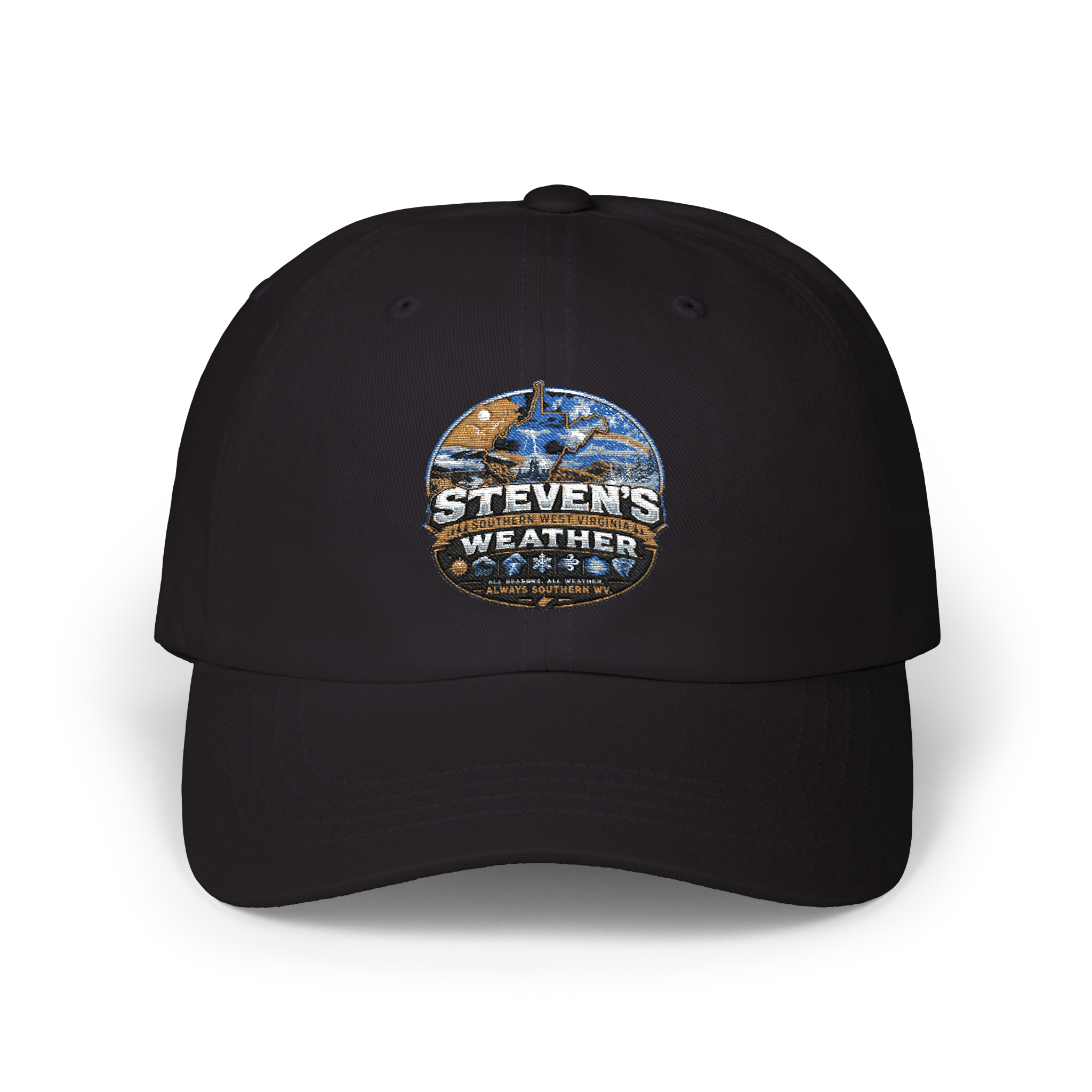 Classic Dad Cap — 'Steven's Weather' Vintage Embroidered Baseball Hat