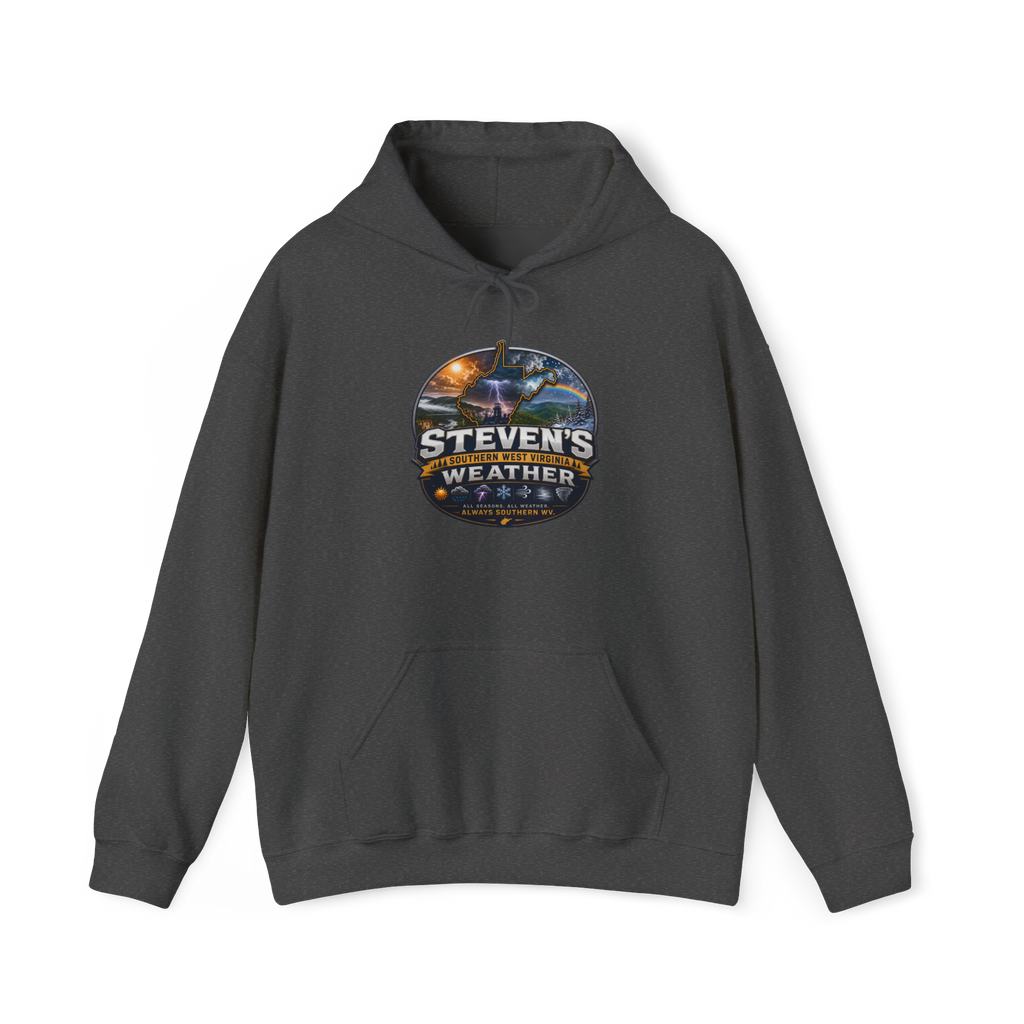 Steven's Southern West Virginia Weather Hoodie — Unisex Heavy Cotton Crewneck
