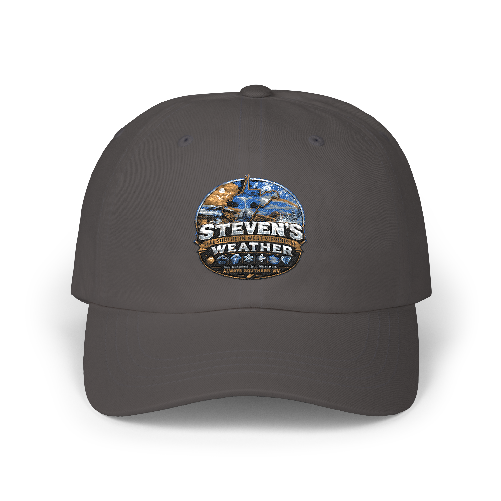 Classic Dad Cap — 'Steven's Weather' Vintage Embroidered Baseball Hat