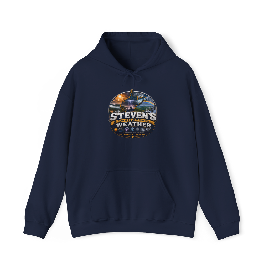 Steven's Southern West Virginia Weather Hoodie — Unisex Heavy Cotton Crewneck