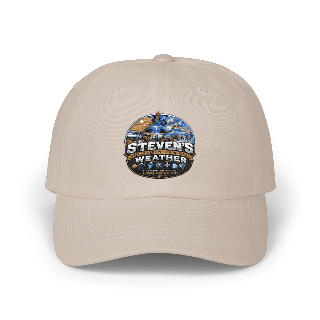Classic Dad Cap — 'Steven's Weather' Vintage Embroidered Baseball Hat