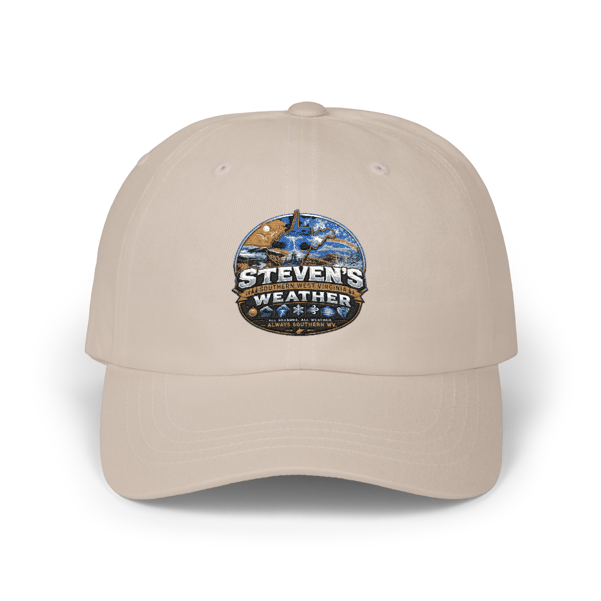 Classic Dad Cap — 'Steven's Weather' Vintage Embroidered Baseball Hat