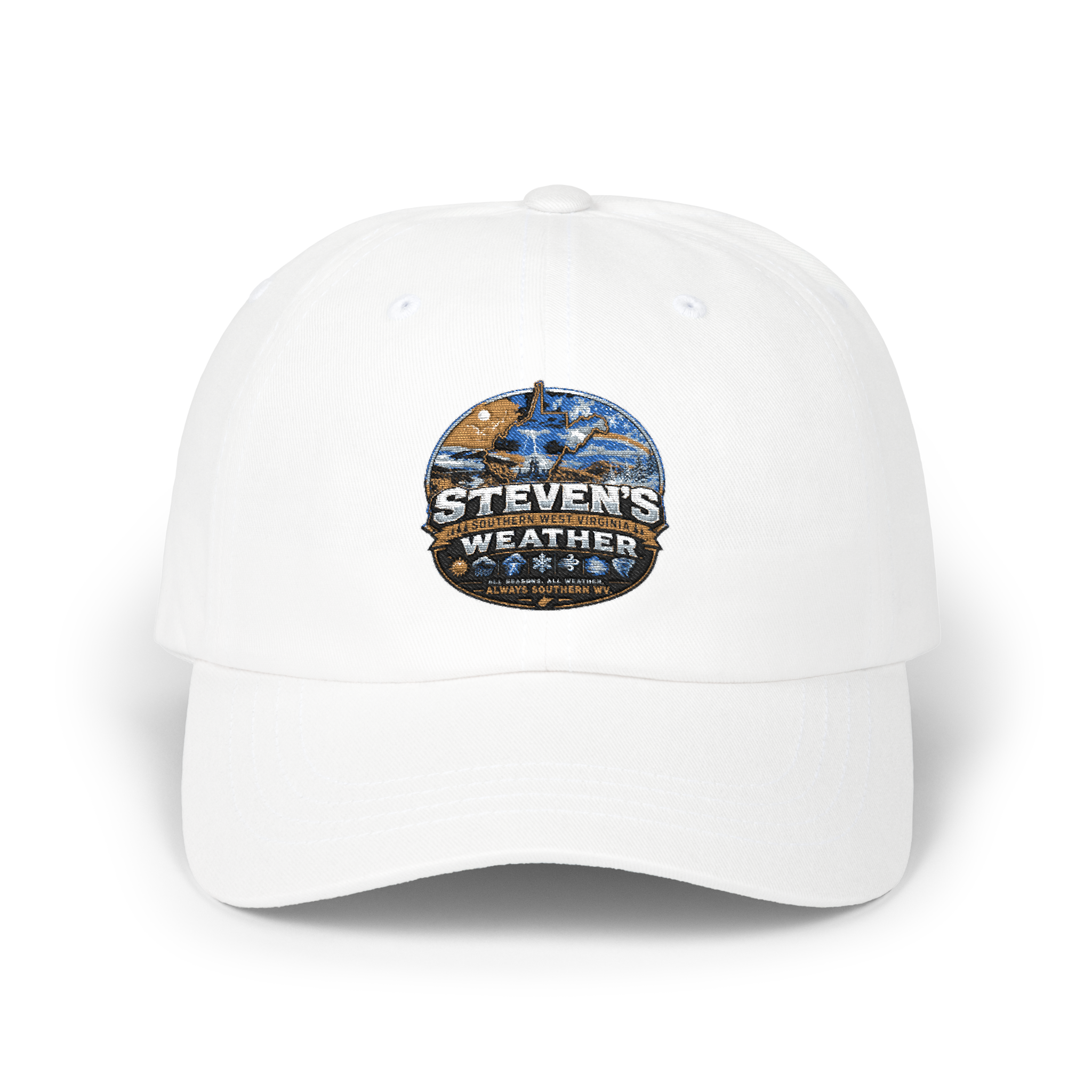 Classic Dad Cap — 'Steven's Weather' Vintage Embroidered Baseball Hat
