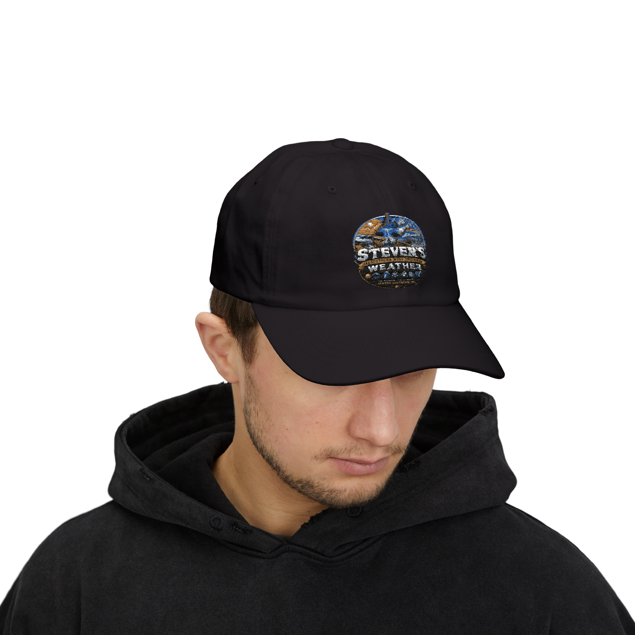 Classic Dad Cap — 'Steven's Weather' Vintage Embroidered Baseball Hat