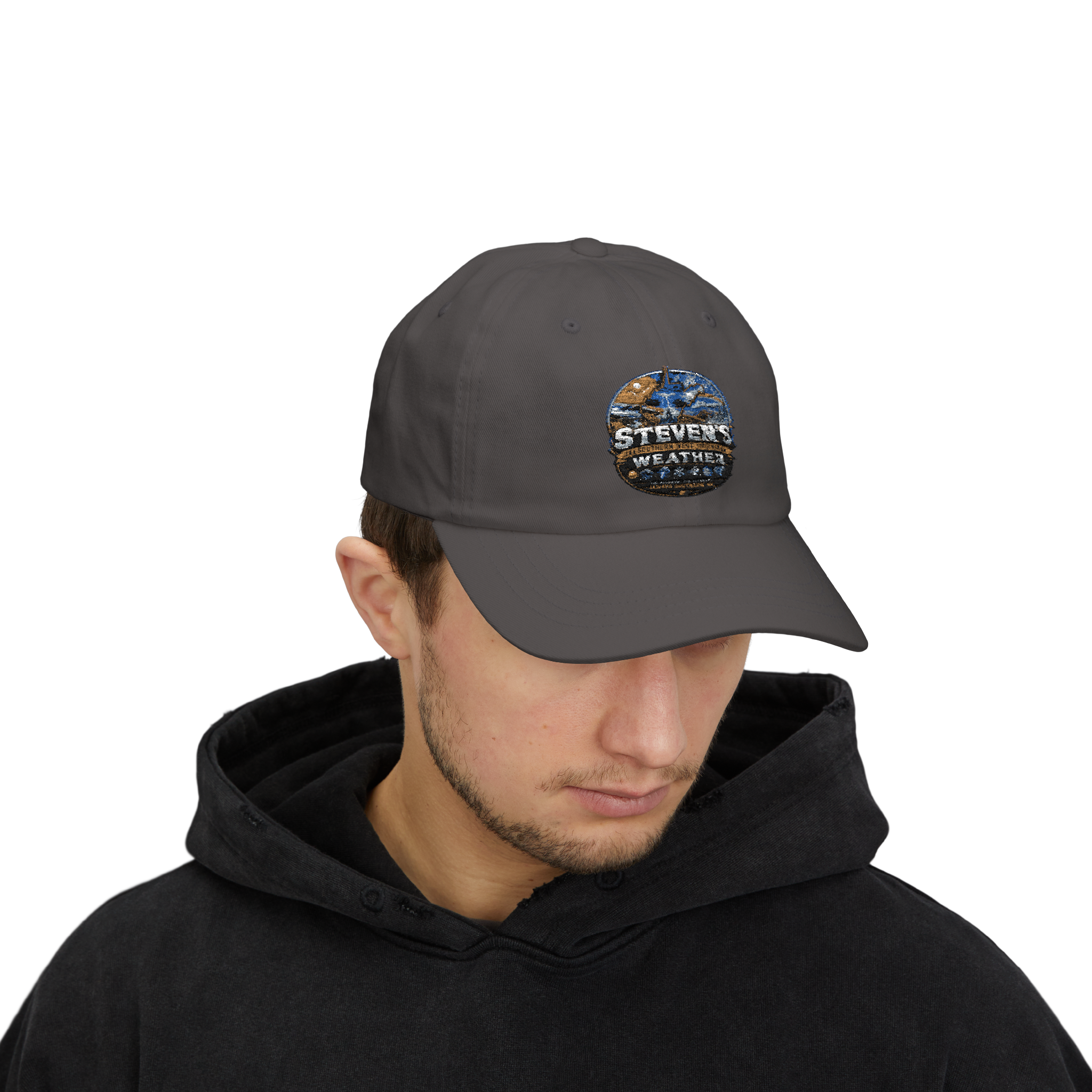 Classic Dad Cap — 'Steven's Weather' Vintage Embroidered Baseball Hat