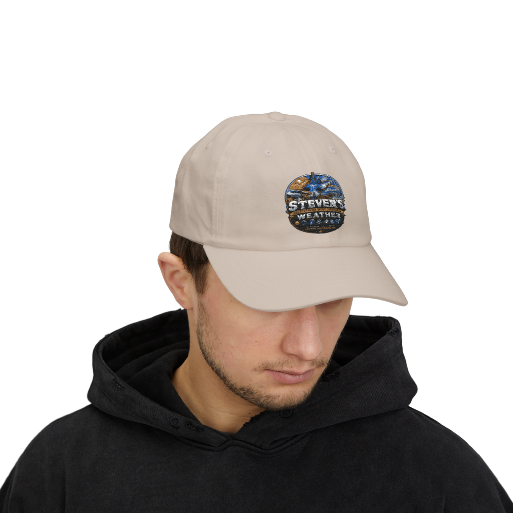 Classic Dad Cap — 'Steven's Weather' Vintage Embroidered Baseball Hat