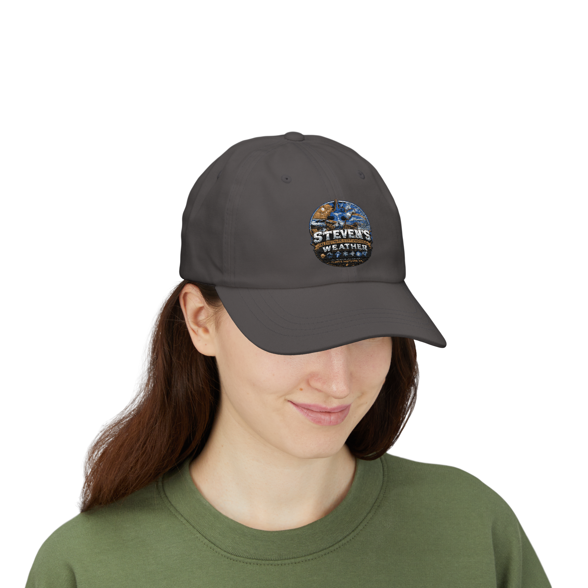 Classic Dad Cap — 'Steven's Weather' Vintage Embroidered Baseball Hat