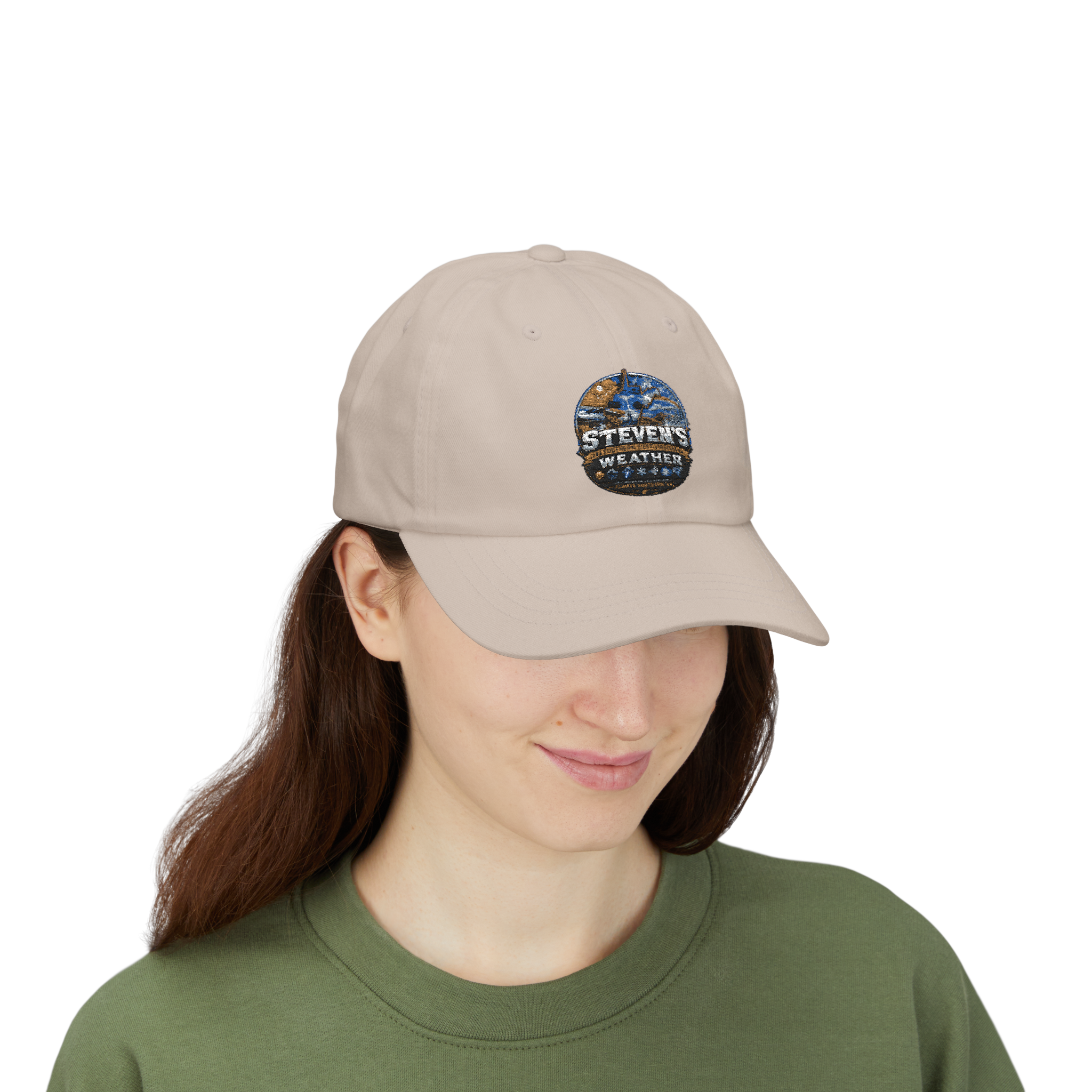 Classic Dad Cap — 'Steven's Weather' Vintage Embroidered Baseball Hat